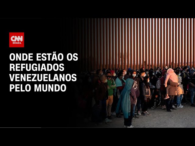 Onde estão os refugiados venezuelanos pelo mundo | AGORA CNN