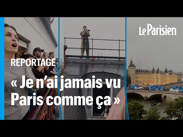 ⁣« Les invités sont interdits » : on s'est incrusté à un balcon  pour la cérémonie d'ouvert