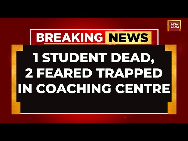 ⁣IAS Coaching Centre Flooded After Heavy Rain In Delhi, 1 Student Dead, 2 Feared Trapped| India Today