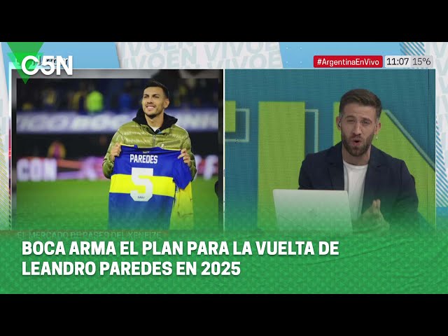 ⁣BOCA ARMA el PLAN para la vuelta de LEANDRO PAREDES en 2025