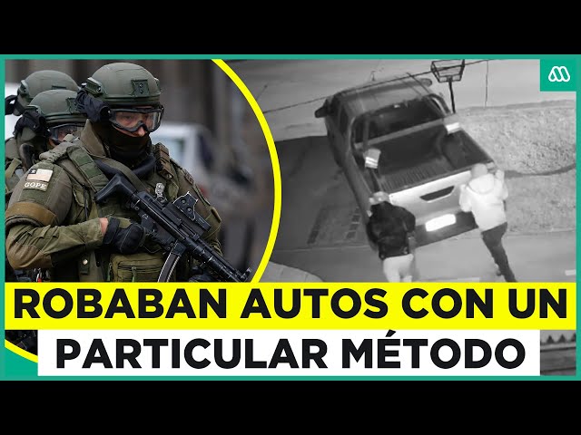 Carabineros desbarata banda de robo de vehículos: Tenían un insólito método para sustraerlos