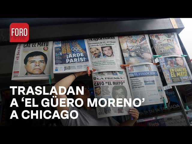 Trasladan a Joaquín Guzmán López ‘El güero moreno’ a prisión de Chicago - Las noticias