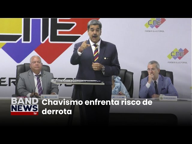 Amanhã: Venezuela tem eleição mais acirrada em 25 anos | BandNews TV