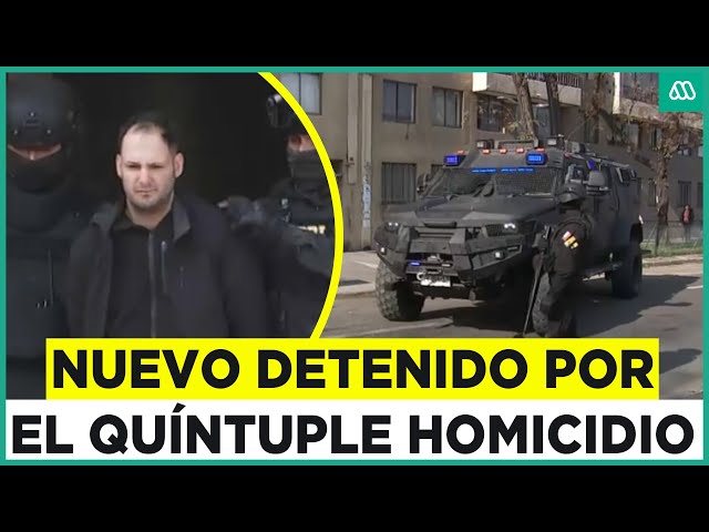 Operativo de la PDI logra la detención de sujeto en caso del quíntuple homicidio en Lampa