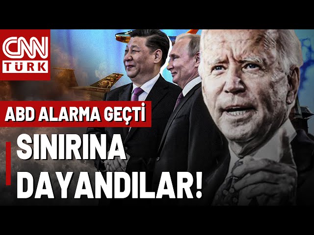 Çin ve Rusya ABD Karşısında Birleşti! Savaş Uçakları ABD Sınırında... | CNN TÜRK Masası