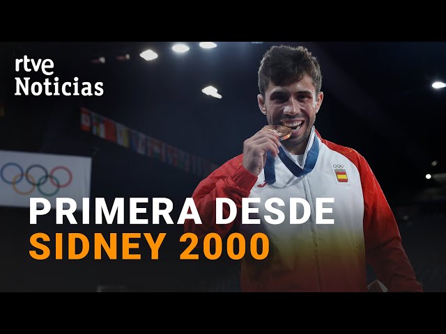 ⁣JJ.OO. 2024: El judoca FRAN GARRIGÓS gana la PRIMERA MEDALLA para ESPAÑA al CONSEGUIR el BRONCE|RTVE