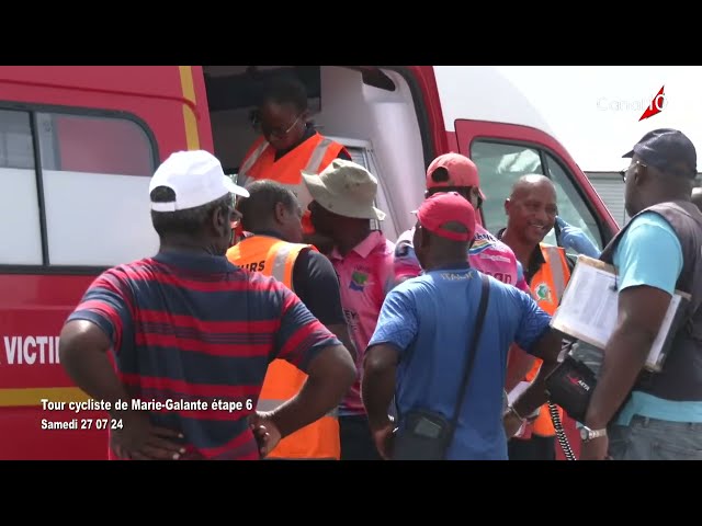 LE TOUR CYCLISTE DE MARIE GALANTE ETAPE 6