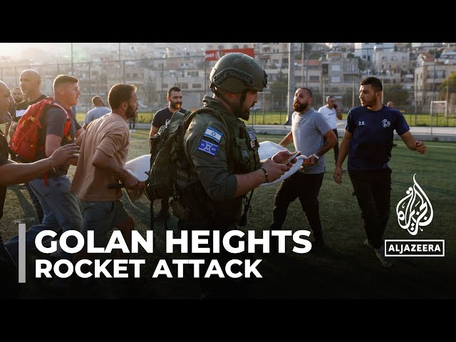 At least 11 killed in rocket attack in Israeli-occupied Golan Heights