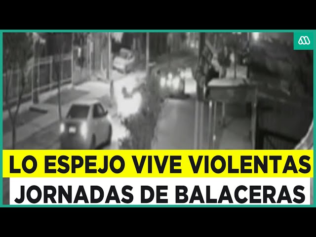 Descargaron todo su arsenal contra una casa: Autoridades preocupadas por balaceras en Lo Espejo