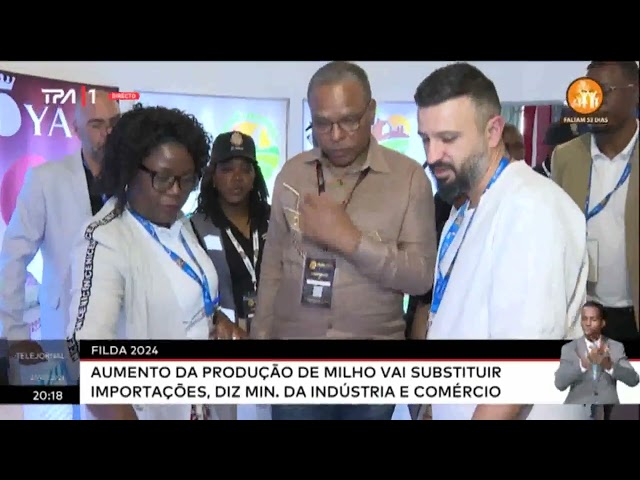 ⁣FILDA 2024 - Aumento da produção de milho vai substituir importações, diz Ministro da Indústria e C