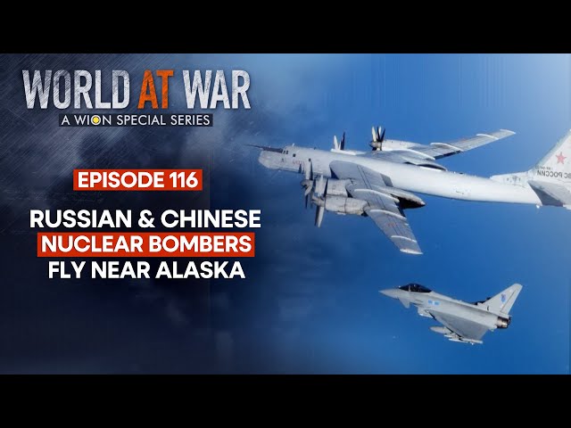 ⁣Russian & Chinese Nuclear bombers fly near Alaska | World At War | WION