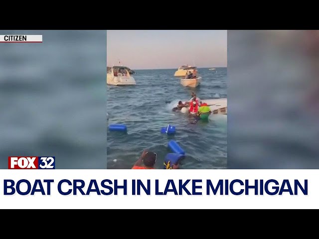 ⁣New video shows aftermath of boat capsizing at 31st Street Harbor