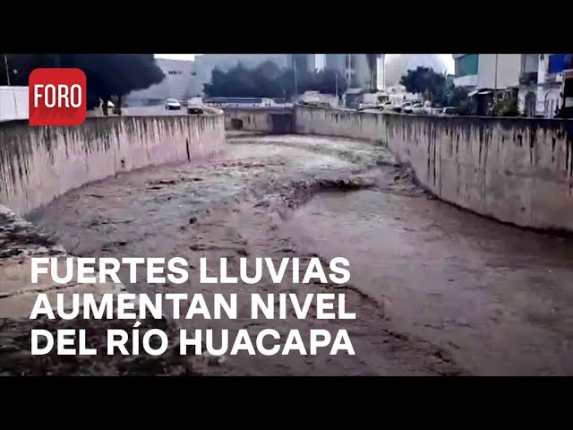 Chilpancingo, Guerrero: Aumenta el Nivel del río Huacapa por lluvias - Las Noticias