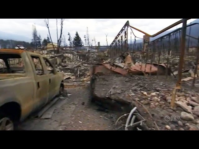⁣ALBERTA WILDFIRES | Community in Alberta comes together in wake of devastation