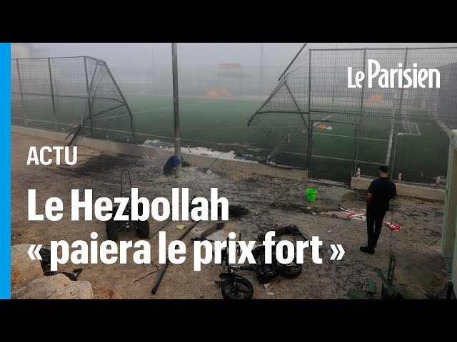 ⁣Israël-Hezbollah : des tirs de roquettes font 12 morts sur le plateau du Golan