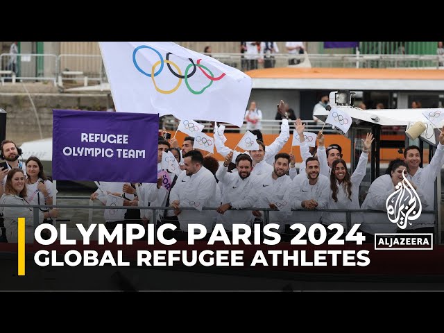 Athletes from the Refugee Olympic Team are inspiring hope and resilience