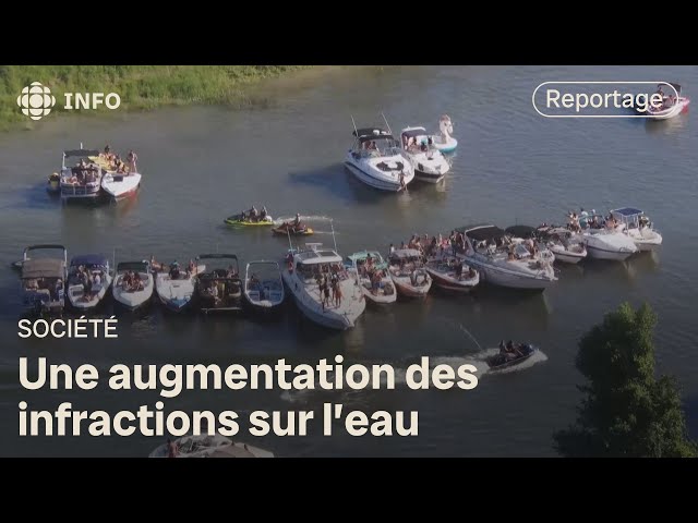 ⁣Les règles de navigation pas toujours respectées