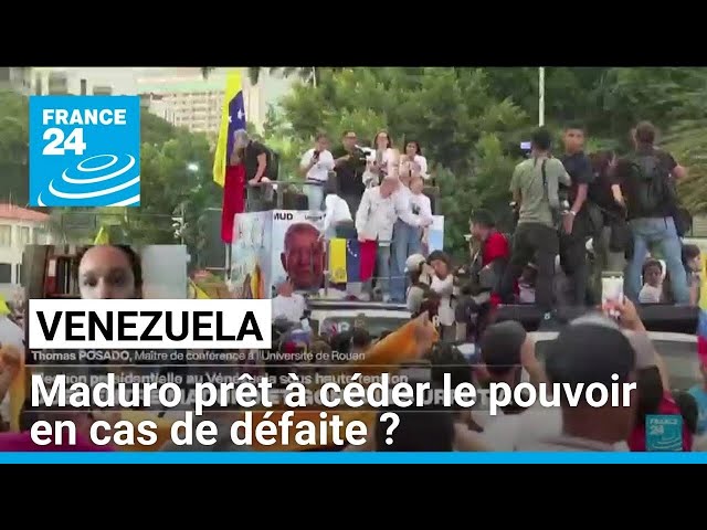 ⁣Venezuela : "rien ne laisse présager que Nicolás Maduro est prêt à céder le pouvoir"