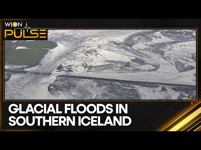 ⁣Iceland flood: River Skalm overflows its banks | WION Pulse