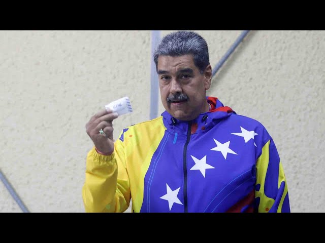 Así Votaron los Candidatos Presidenciales en Venezuela