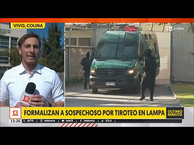  Formalizan a cuarto sospechoso por tiroteo en Lampa