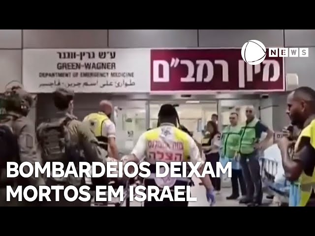 Bombardeios deixam mortos em área controlada por Israel