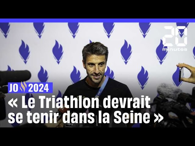 JO 2024 : Tony Estanguet, confiant quant à la tenue de l’épreuve de triathlon dans la Seine #...