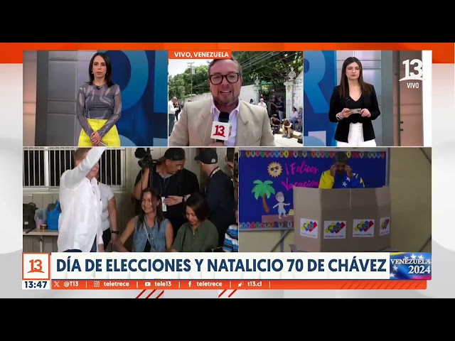 En vivo desde Caracas: Maduro dijo que respetaría lo que dijera el Consejo Nacional Electoral