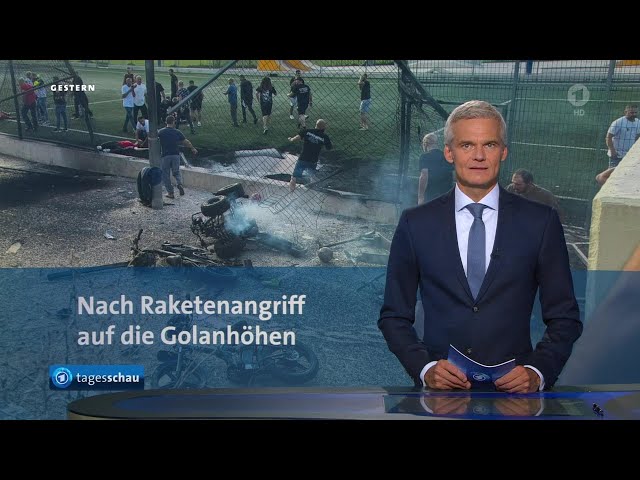 tagesschau 20:00 Uhr, 28.07.2024