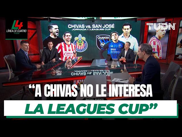 ¡CHIVAS CAYÓ ANTE SAN JOSÉ, ATLAS GANÓ PERO LA MLS DOMINA LA LEAGUES CUP! | Resumen Línea de 4