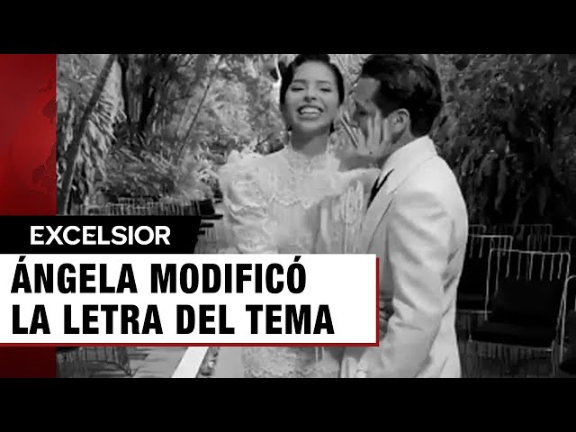 Así cambio Ángela Aguilar la letra de 'Dime cómo quieres' para cantarle a Nodal en su boda