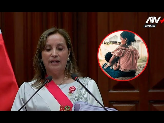 Presidenta Boluarte contra el matrimonio de menores de edad