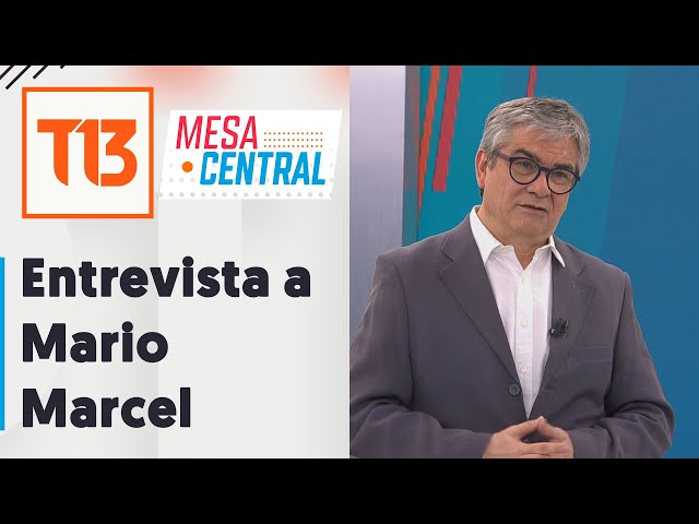 Mario Marcel: "El gobierno más que líneas rojas, tiene objetivos que quiere alcanzar"