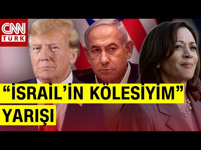 Trump ve Kamala Harris’in İnanılmaz İsrail Vaatleri…