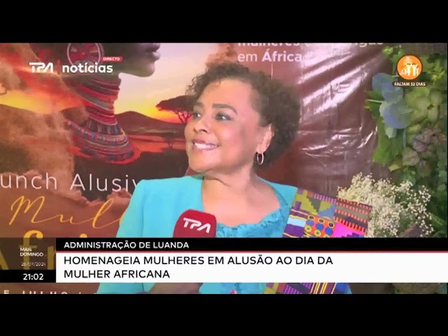 Administração de Luanda - Homenageia mulheres em alusão ao dia da mulher africana