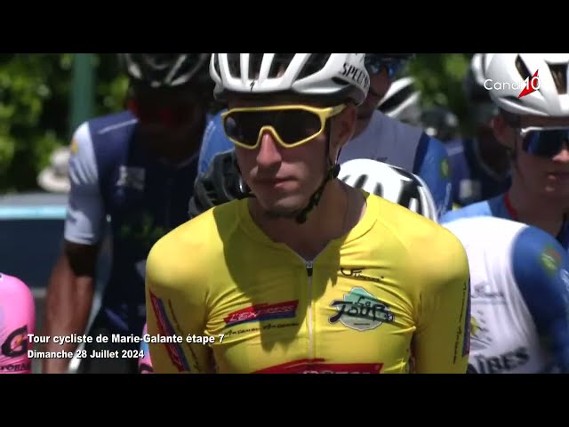 LE TOUR CYCLISTE DE MARIE GALANTE ETAPE 7