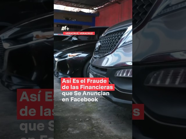 Así es el Fraude de las Financieras que se Anuncian en Facebook - N+ #shorts