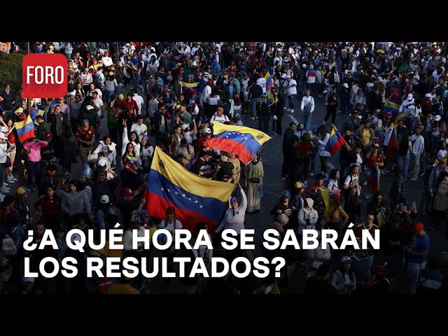 ¿A qué hora se conocerán los resultados de las elecciones en Venezuela? - Las Noticias