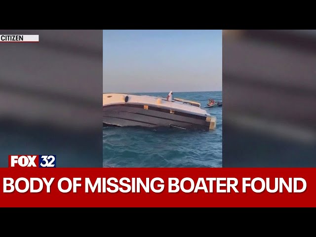 ⁣Body of missing boater found in Lake Michigan near 31st Street Harbor: officials