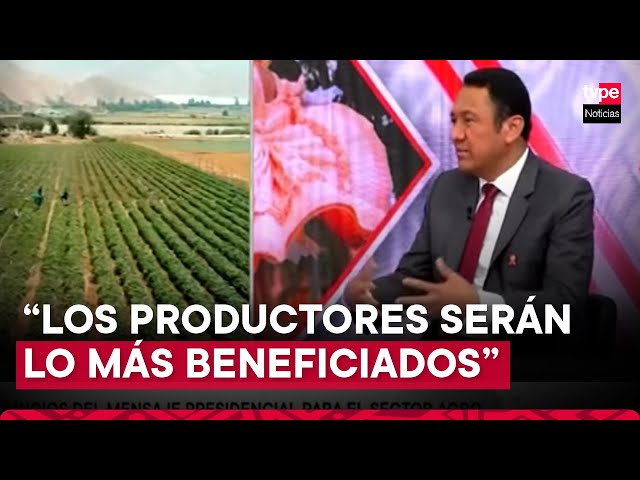 Ministro de Desarrollo Agrario destaca destrabe de grandes proyectos de irrigación