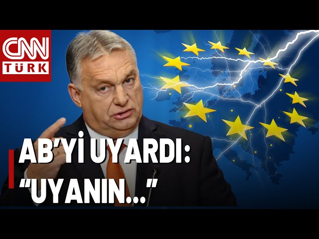 ⁣Macaristan Lideri Orban'dan AB'ye Ukrayna Uyarısı: "Uyanın Ve Yenilgiyi Kabul Edin...