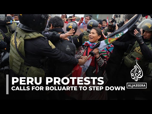 Peru protest: Demonstrations in Lima on Independence Day