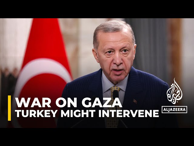 Turkey might enter Israel to help Palestinians: Erdogan