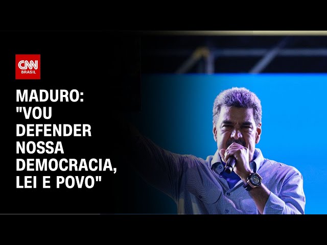 Maduro se pronuncia após vitória nas eleições da Venezuela  | CNN NOVO DIA