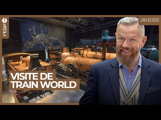 ⁣Train World : sur les traces des premières lignes de chemin de fer belges - J'ai les clés S02E1