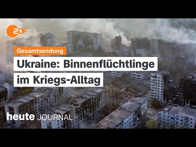 heute journal 28.7.24 Angriff auf die Golanhöhen, Flüchtlinge in der Ukraine, Alkohol im Flugzeug