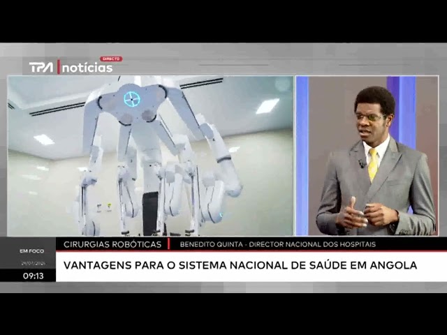 Cirurgias robóticas - Vantagens para o sistema nacional de saúde em Angola "Em Foco"