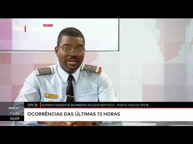 "Hora 10" SPCB - Ocorrências das últimas 72 horas