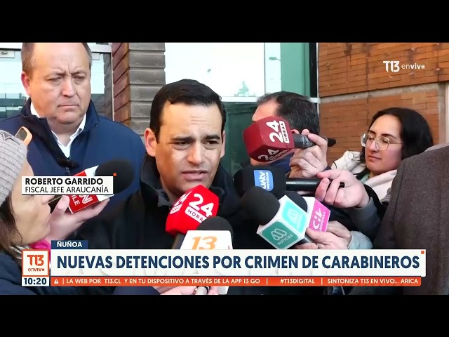 Fiscal jefe de La Araucanía amplía detalles sobre detenciones por crimen de carabineros en Cañete