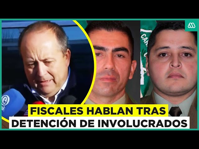 Fiscales aclaran detención de presuntos autores de crimen de Carabineros en Cañete